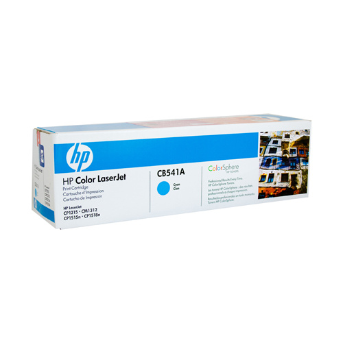 HP #125A Cyan Toner Cartridge - 1400 pages 