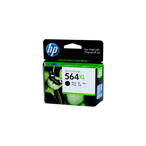 HP #564XL Black Ink Cartridge - 550 pages