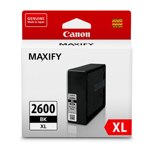 Canon PGI2600XL Black Ink Tank - 2500 pages