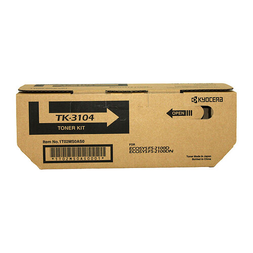 Kyocera TK3104 Toner Kit FS-2100DN / FS-2100D - 12500 pages
