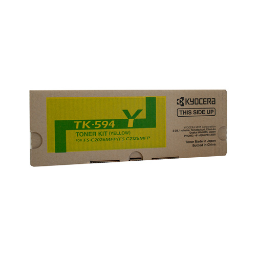 Kyocera FS-C2126MFP / 2026MFP Yellow Toner Cartridge - 5000 pages