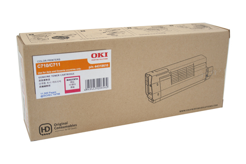 Oki C710N Magenta Toner Cartridge - 11500 pages