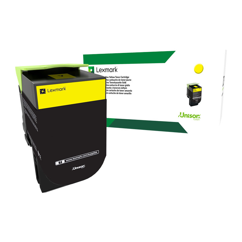 Lexmark 708M Yellow Toner - 1000 pages