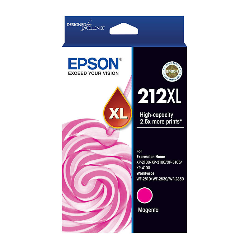 Epson 212 XL Magenta Ink Cartridge