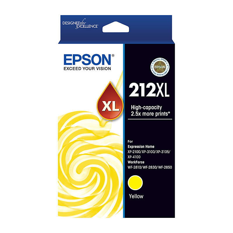 Epson 212 XL Yellow Ink Cartridge
