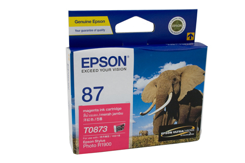 Epson T0873 Magenta Ink Cartridge - 915 pages