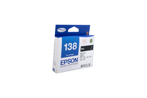 Epson T1381 (138) H/Y Black Ink Cartridge - 380 pages