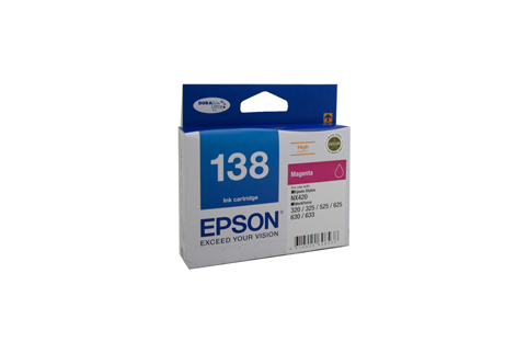 Epson T1383 (138) H/Y Magenta Ink Cartridge - 420 pages