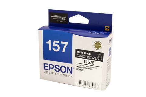 Epson T1578 Matte Black Ink Cartridge 