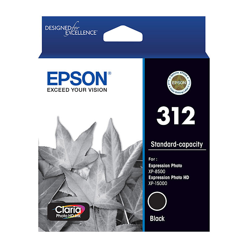 Epson 312 XL Black Ink Cartridge 