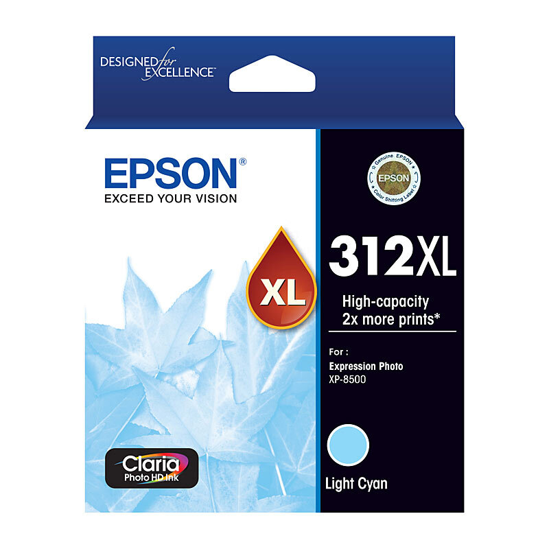 Epson 312 XL Lt Cyan Ink Cartridge