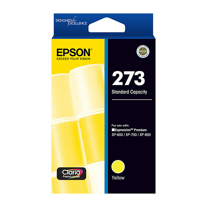 Epson 273 Yellow Ink Cartridge - 300 pages