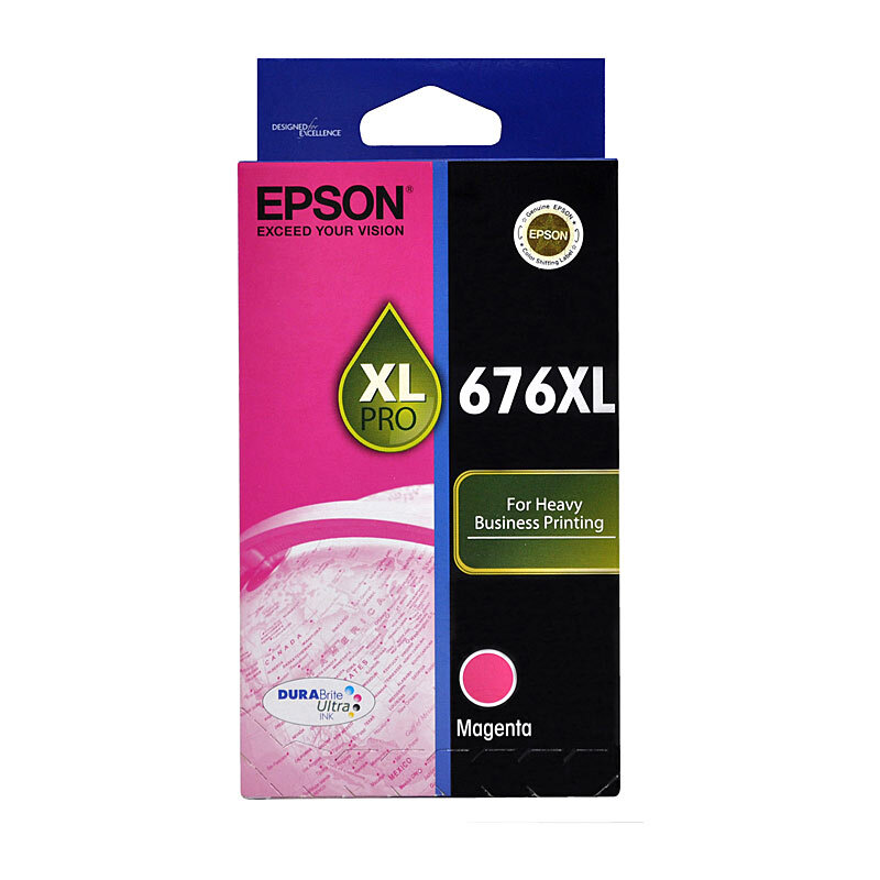 Epson 676XL Magenta Ink Cartridge - 1200 pages