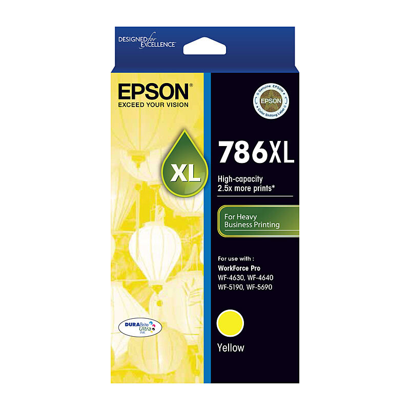 Epson 786XL Yellow Ink Cartridge 