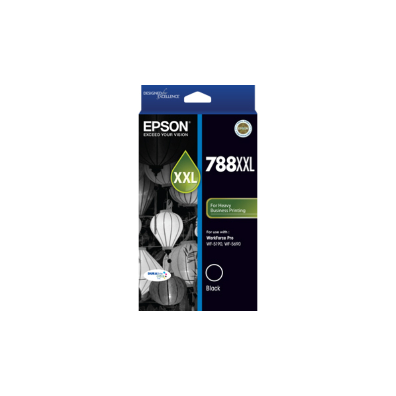 Epson 788XXL Black Ink Cartridge - 4000 pages