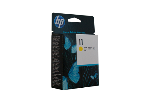 HP #11 Yellow Ink Cartridge (29ml) - 1830 pages