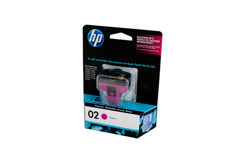 hp 02 magenta