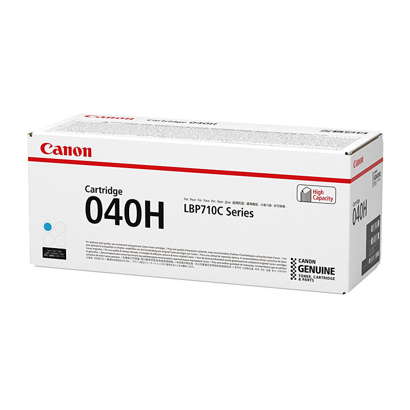 Canon CART040 Cyan HY Toner Cartridge - 10000 pages