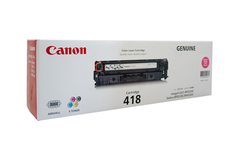 Canon CART418 Magenta Toner - 2900 Pages