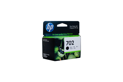 HP #702 Black Ink Cartridge - 600 pages