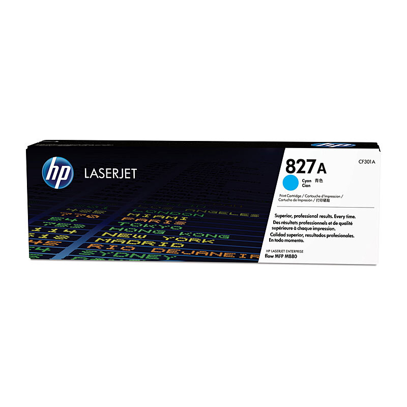 HP #827A Cyan Toner Cartridge - 32000 pages