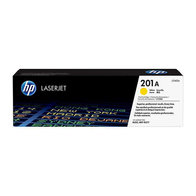 HP #201A Yellow Toner Cartridge - 1400 pages