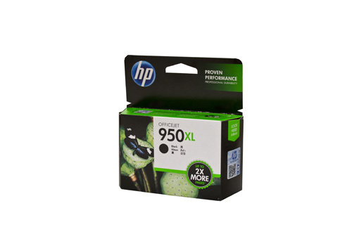 HP #950XL Black Ink Cartridge - 2300 pages