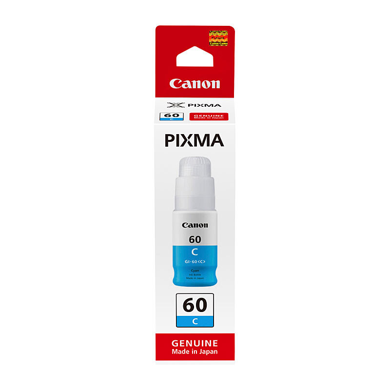 Canon GI60 Cyan Ink Bottle - 7700 pages