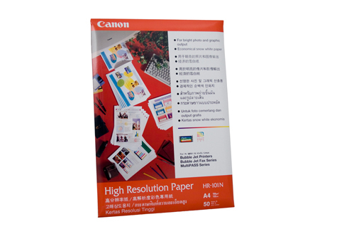 Canon High Resolution Paper A4 50 Sheets 106gsm