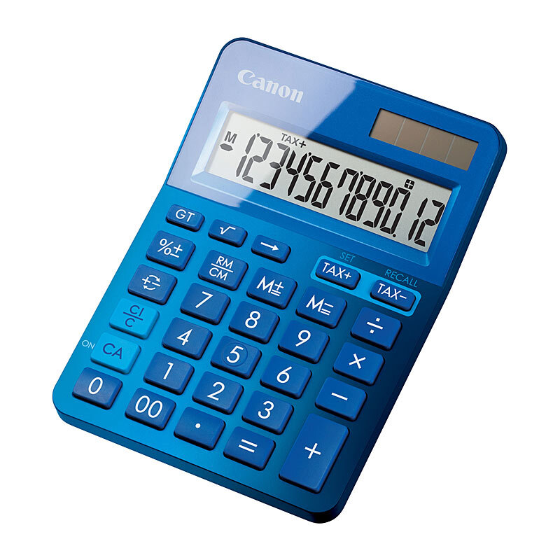 Canon LS123MBL Calculator - Mettalic Blue
