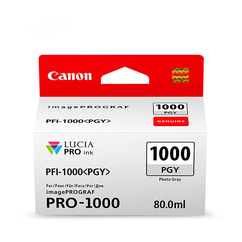 Canon PFI1000 Photo Grey Ink Cartridge