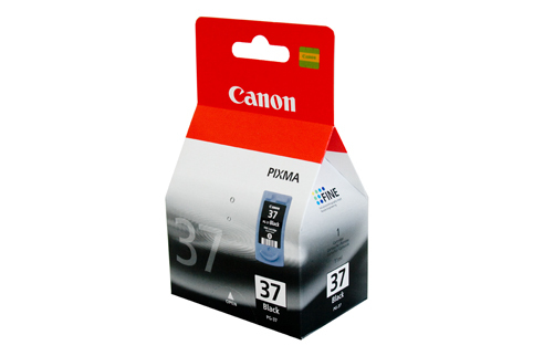 Canon PG-37 FINE Black Ink Cartridge - 219 pages