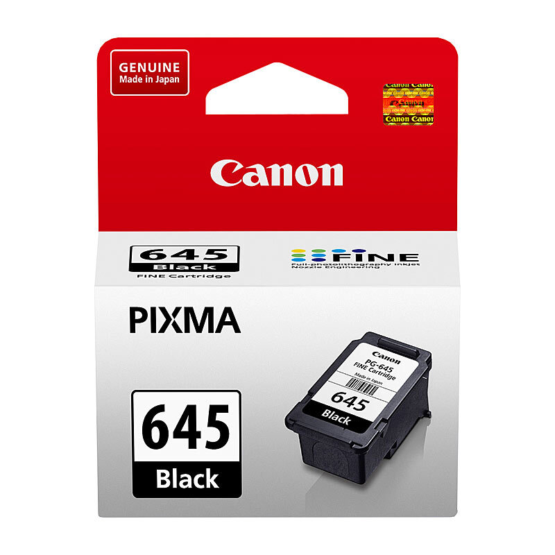 Canon PG645 Black Ink Cartridge - 180 pages