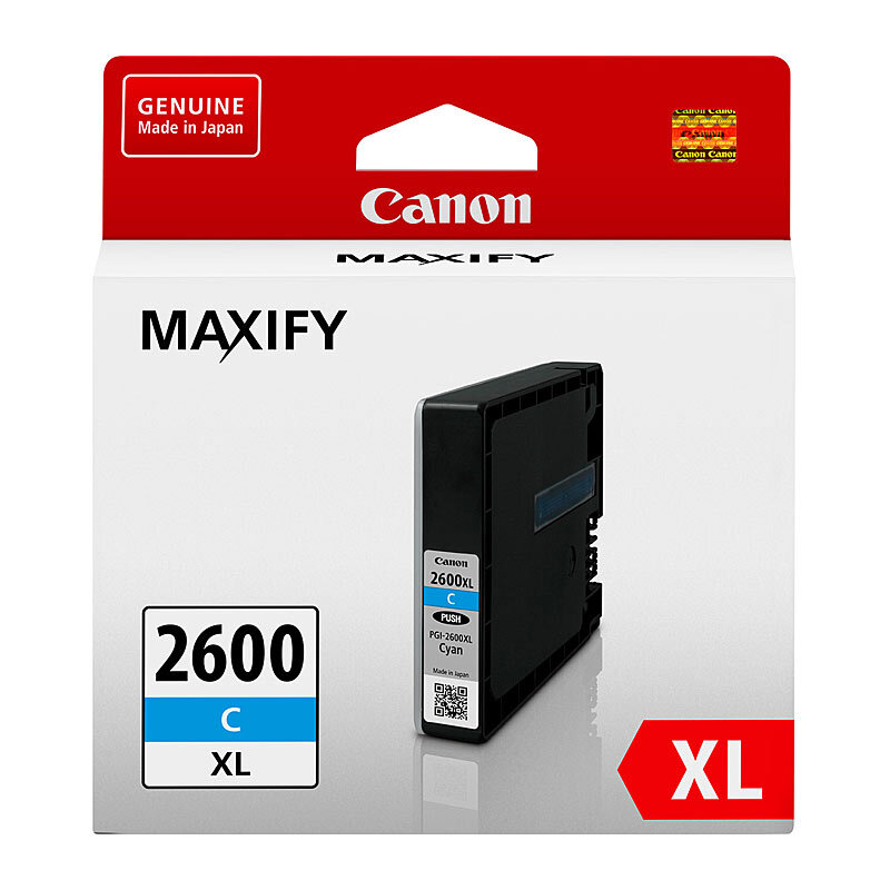 Canon PGI2600XL Cyan Ink Tank - 1500 pages