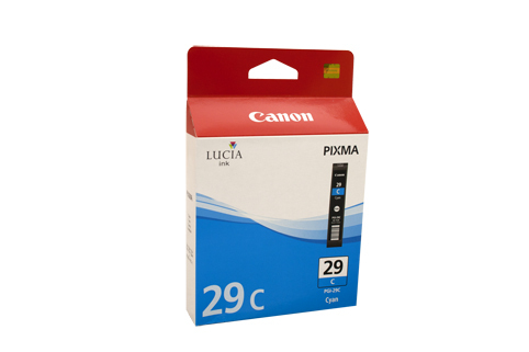 Canon PGI29 Cyan Ink Tank - 230 pages
