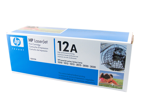 HP #12A Toner Cartridge - 2000 pages 