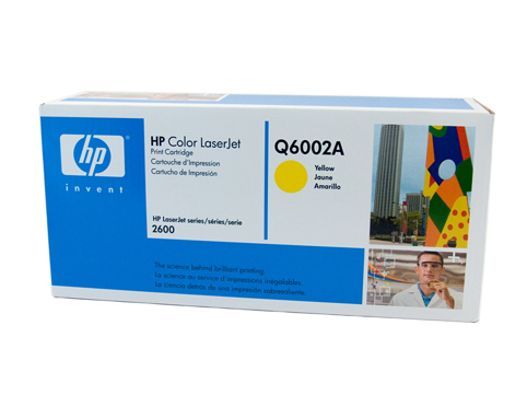HP #124A Yellow Toner Cartridge - 2000 pages 