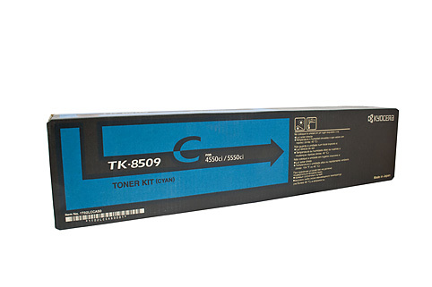 Kyocera TK8509C Cyan Toner Cartridge - 30000 pages