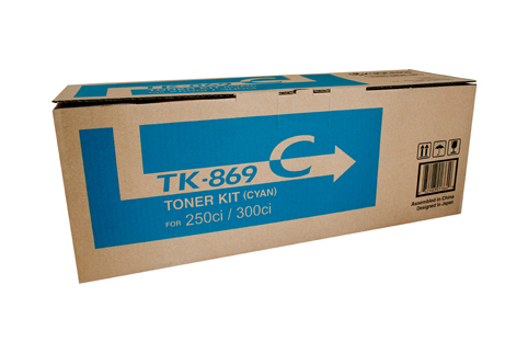 Kyocera TASKalfa 250ci 300ci Cyan Copier Toner - 12000 pages