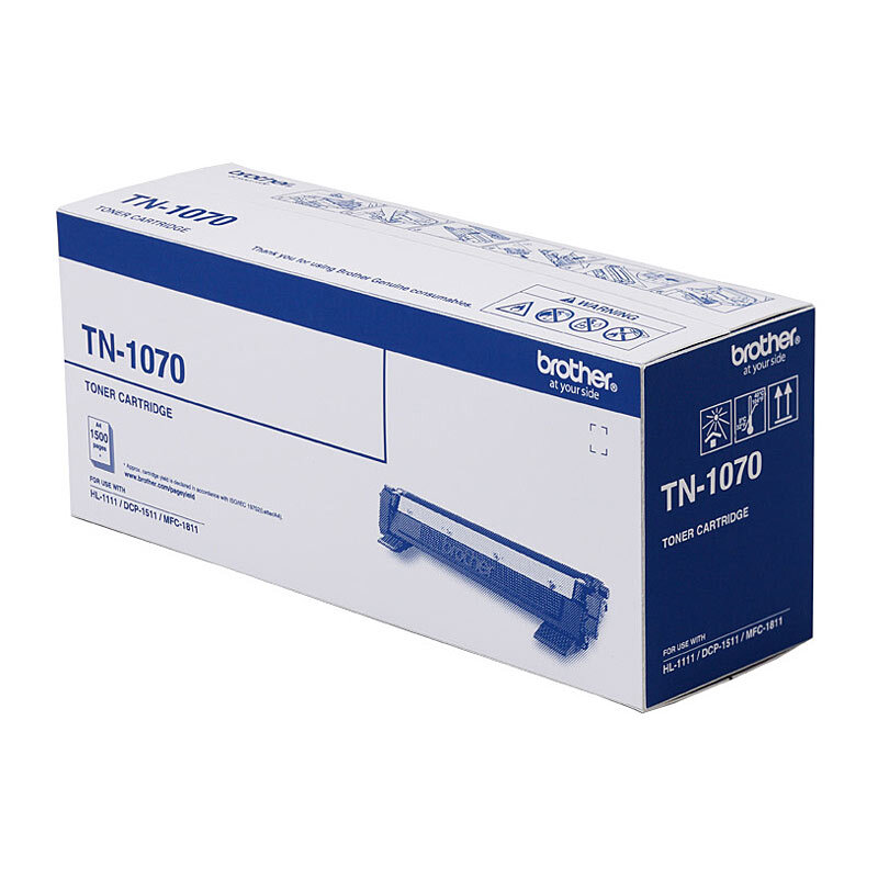 Brother TN1070 Black Toner Cartridge - 1000 pages