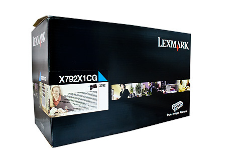 Lexmark X792X1CG HY Pre Cyan Cartridge - 20000 pages