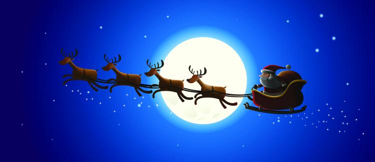 Christmas Holidays 2022 / 2023 - Santa Claus