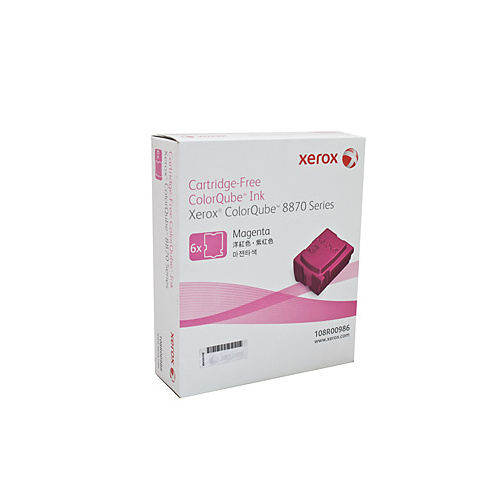 Xerox CQ8870 Magenta Ink Sticks - 6 pack = 17300 pages