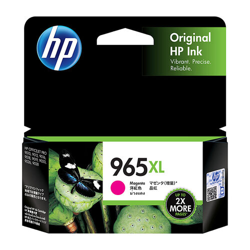 HP #965XL Magenta Ink Cartridge - 1600 pages