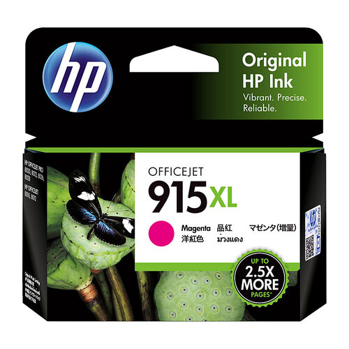 HP #915XL Magenta Ink Cartridge  - 825 pages