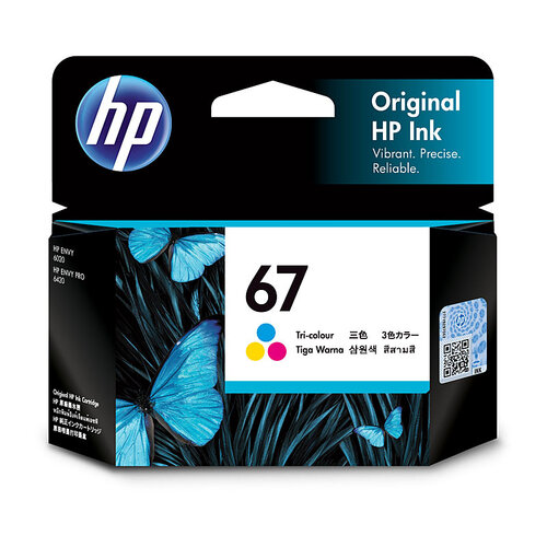 HP #67 Tri Colour Ink 3YM55AA - 100 pages