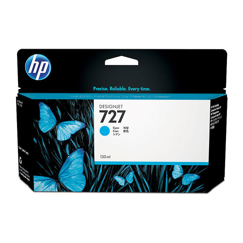 HP #727 130ml Cyan Ink 