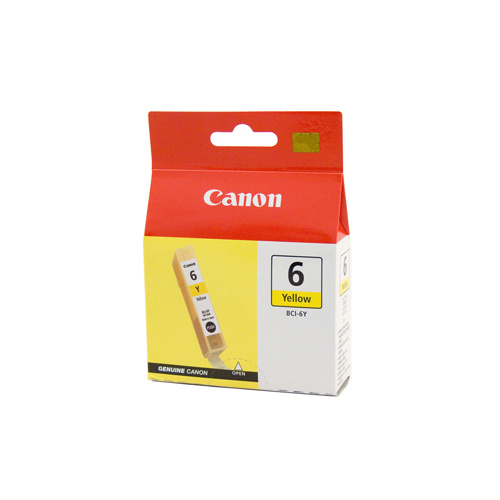 Canon BCI-6Y Yellow Ink Tank - 100 pages
