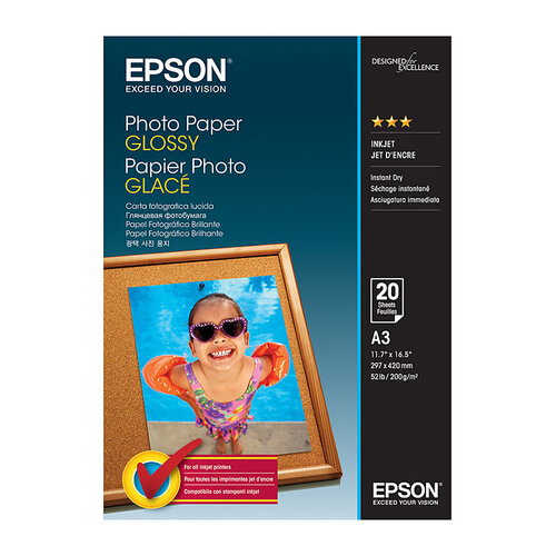 Epson S042536 Photo Paper - 20 Sheets