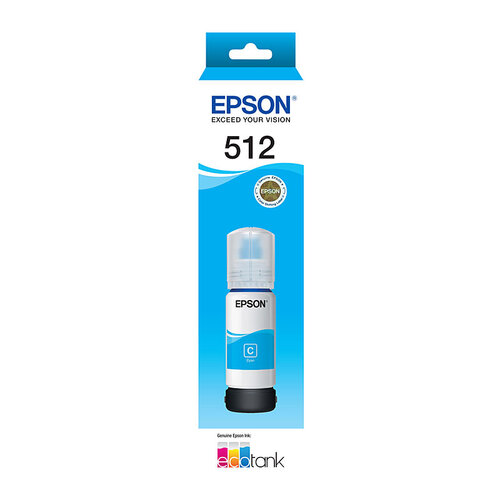 Epson T512 Cyan Eco Tank Ink